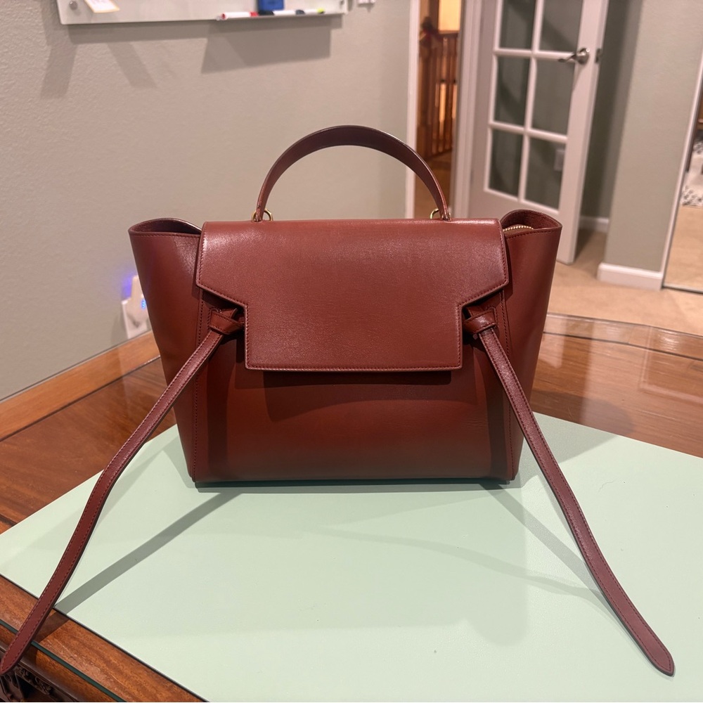 Celine Mini Belt Bag in Natural Calfskin